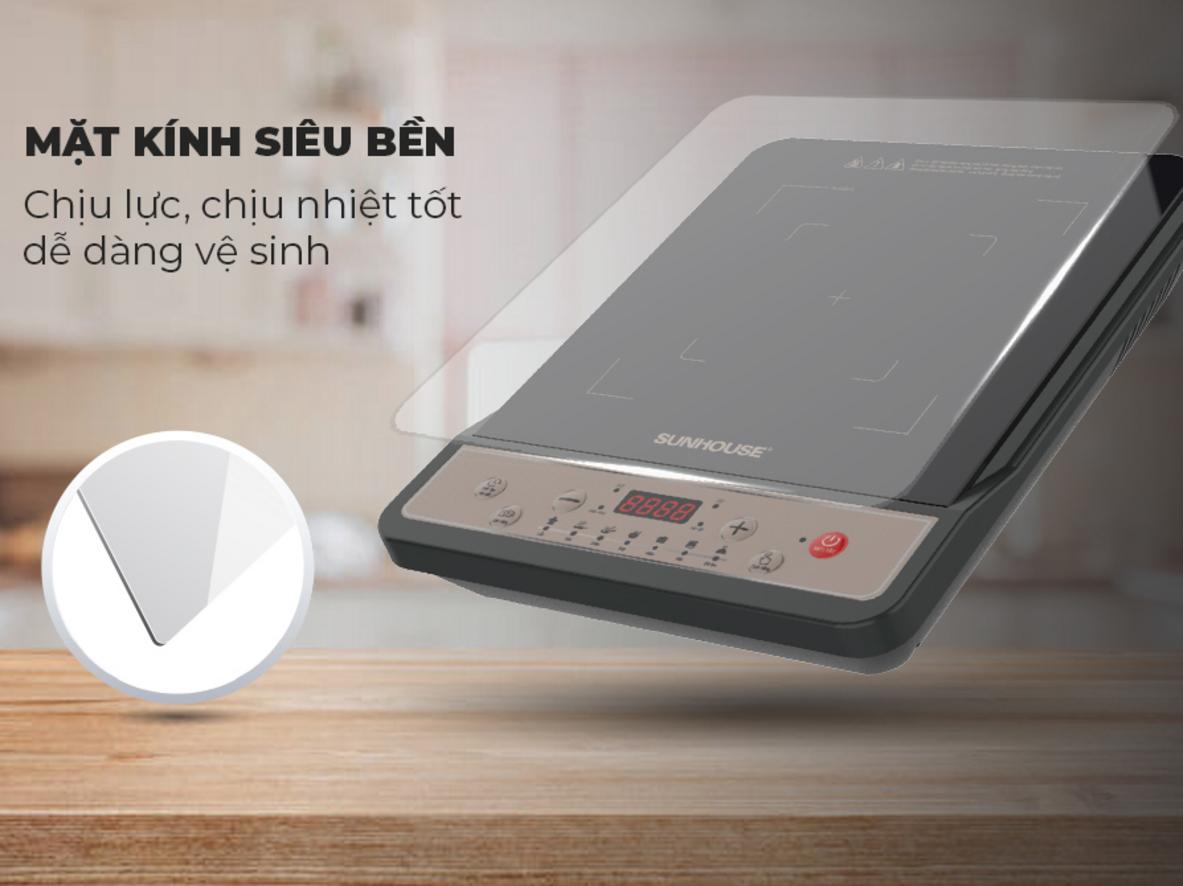 Công suất 1800W giúp nấu nhanh hơn và tiện hơn mỗi ngày.