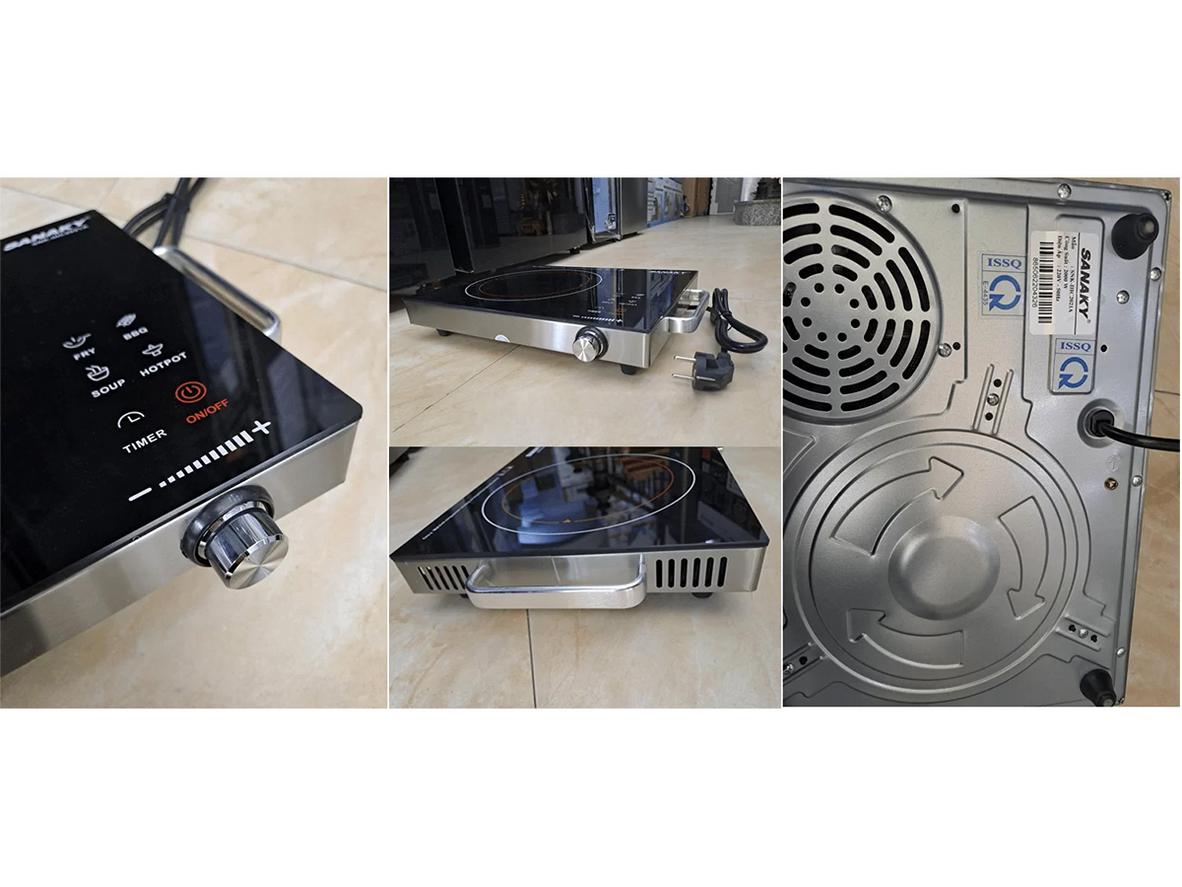 Công suất 2.000W giúp nấu nhanh hơn.