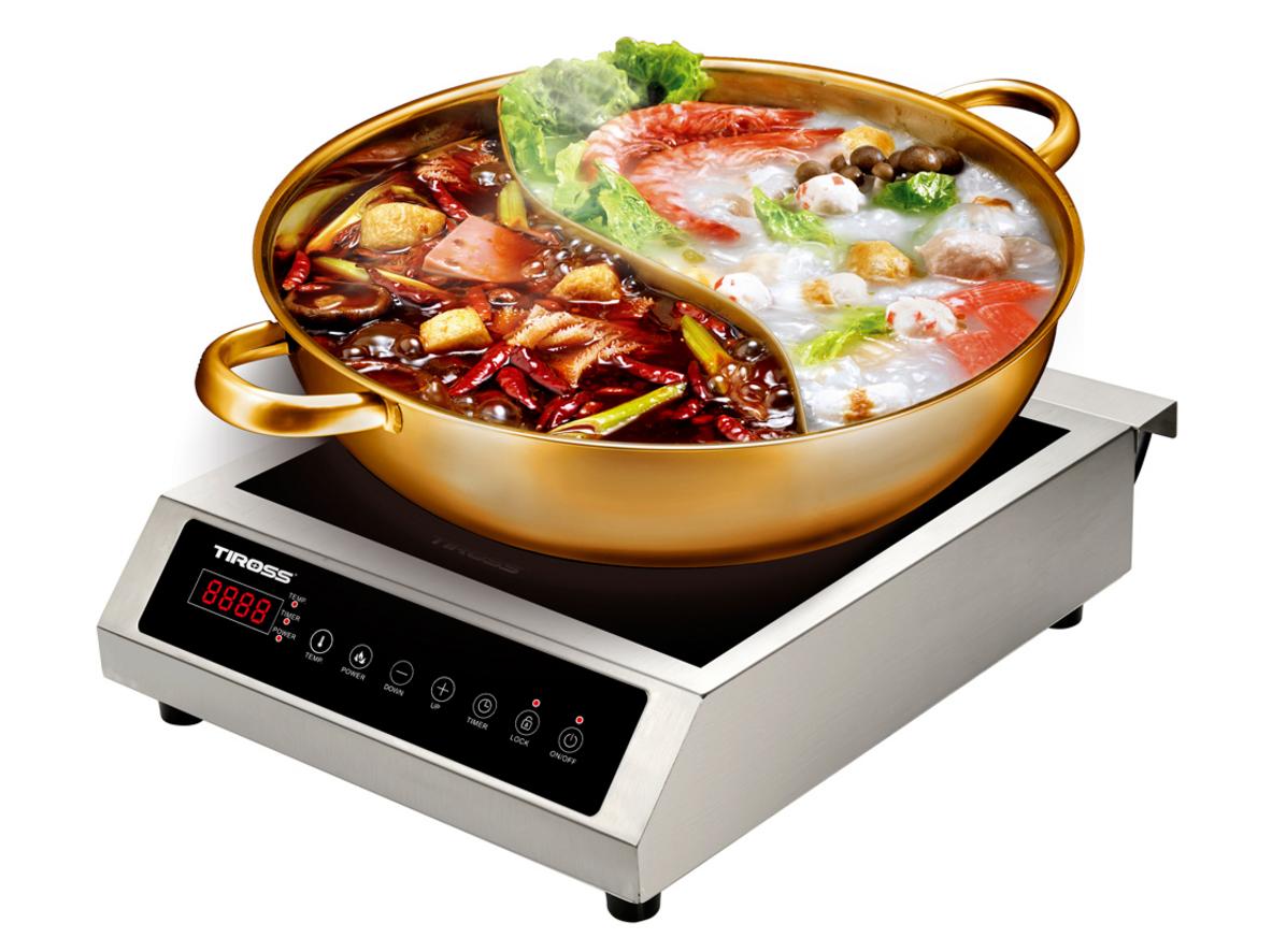 Công suất 3500W giúp rút ngắn thời gian chế biến.
