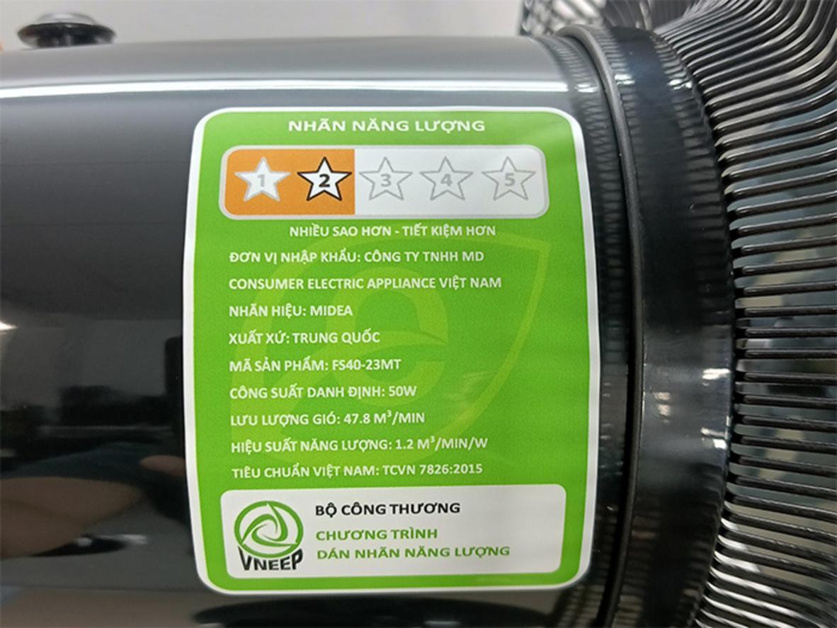 Công suất 50W kết hợp Techwind hỗ trợ làm mát nhanh, tiết kiệm điện.