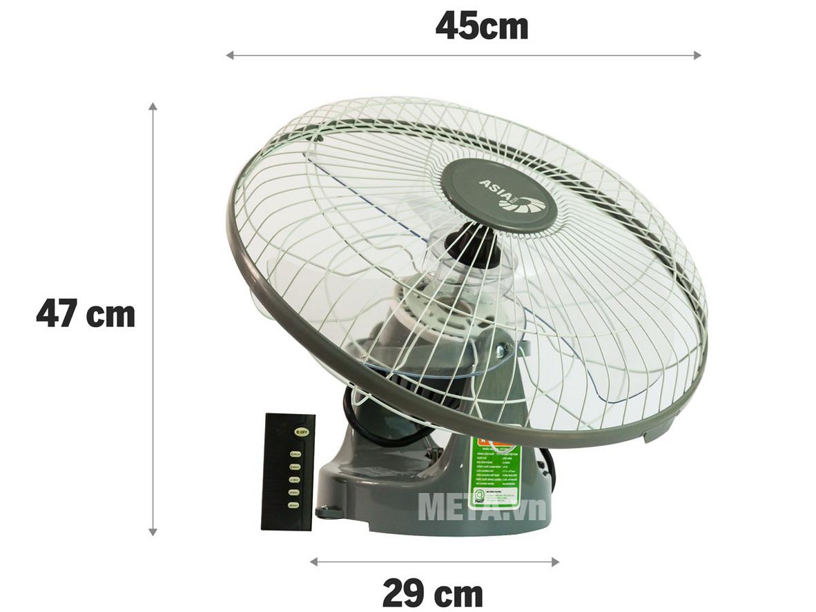 55W, sải cánh 40cm, gọn mà hiệu quả