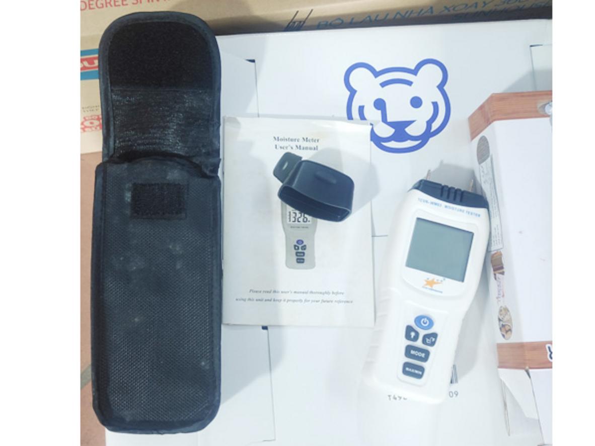 Dải đo 5% - 40% cho nhiều vật liệu