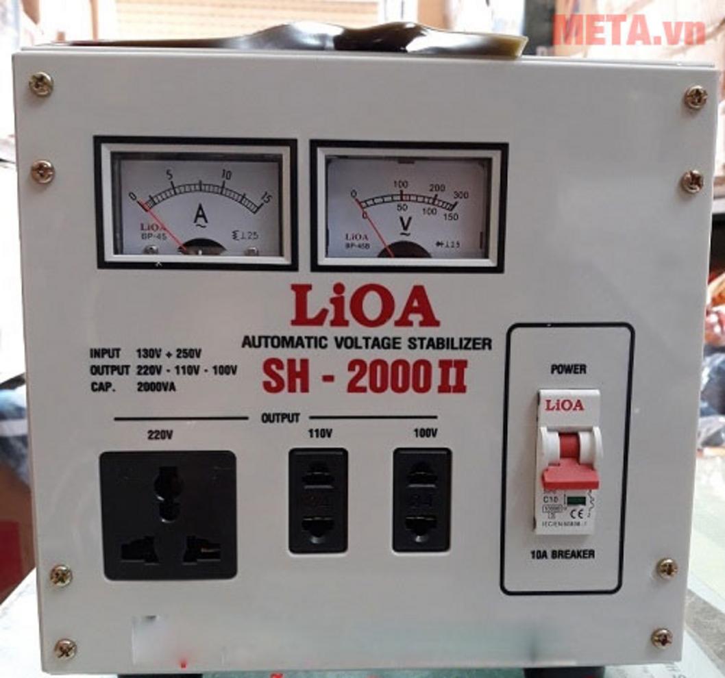 Dải điện áp vào rộng giúp máy ổn định điện tốt hơn.
