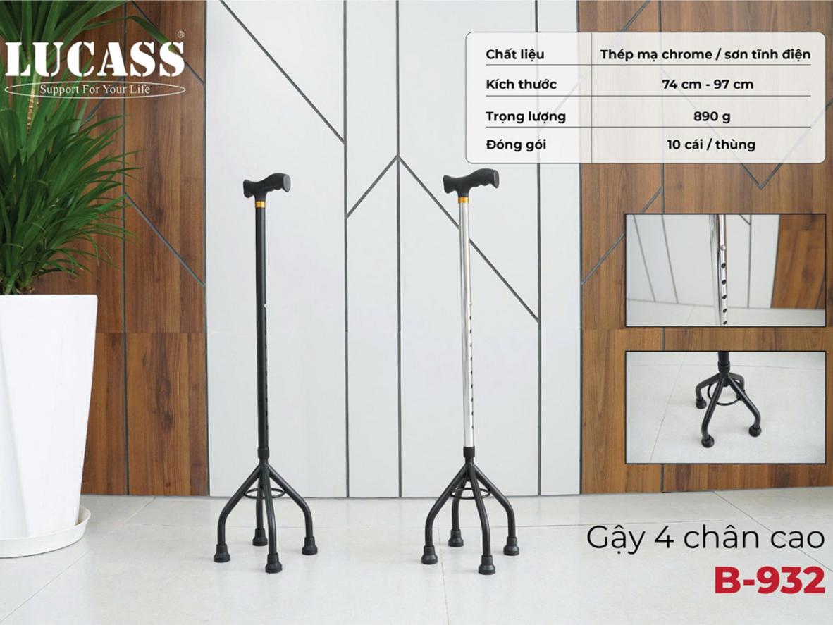 Đế cao su chống trượt giúp tăng độ bám và an toàn.
