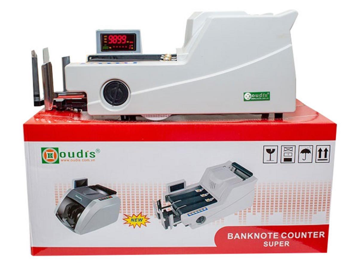 Oudis 9899A nổi bật với tốc độ đếm nhanh 1.400 tờ/phút.