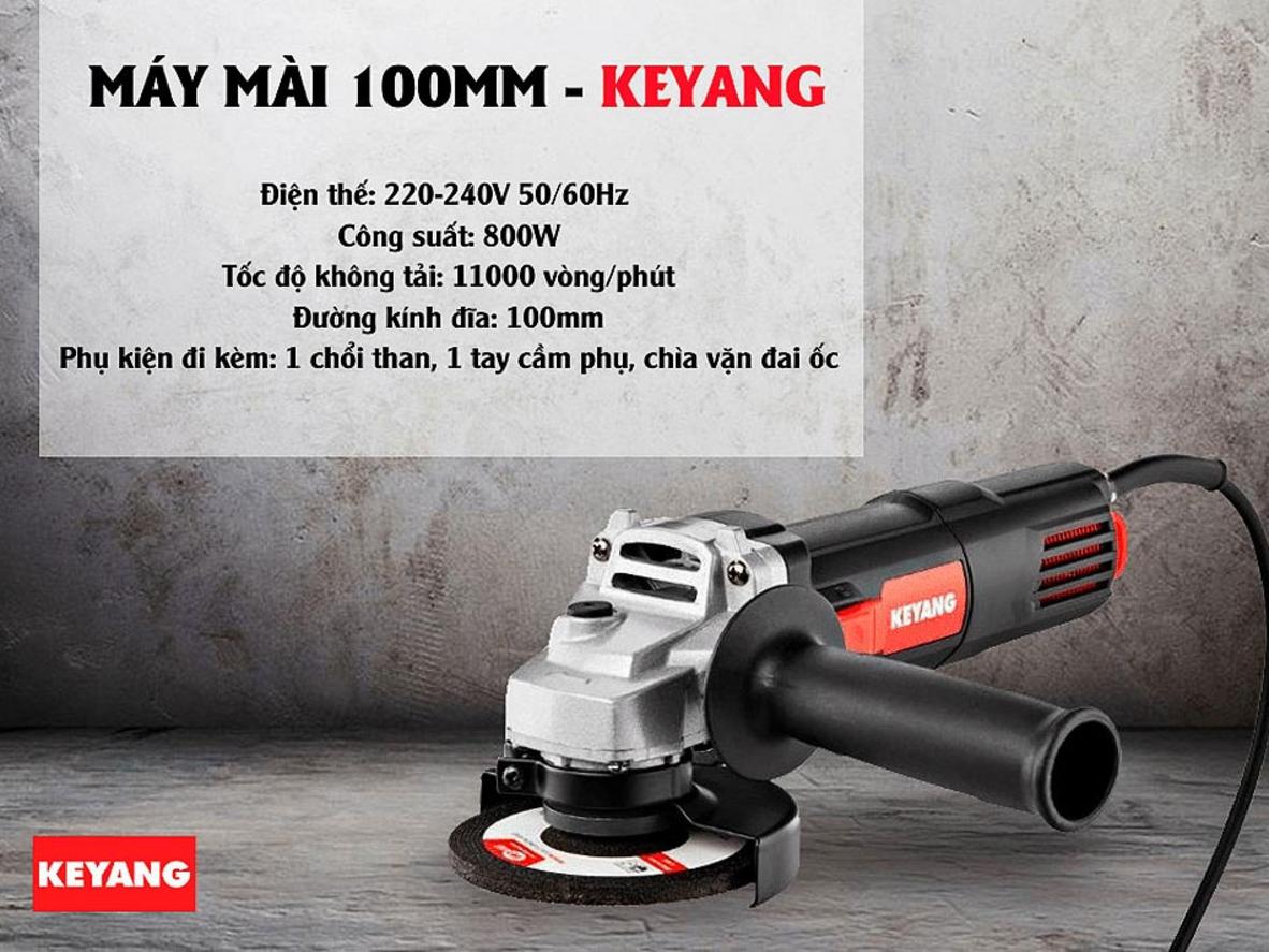 Đĩa 100mm và tốc độ 11.000 vòng/phút