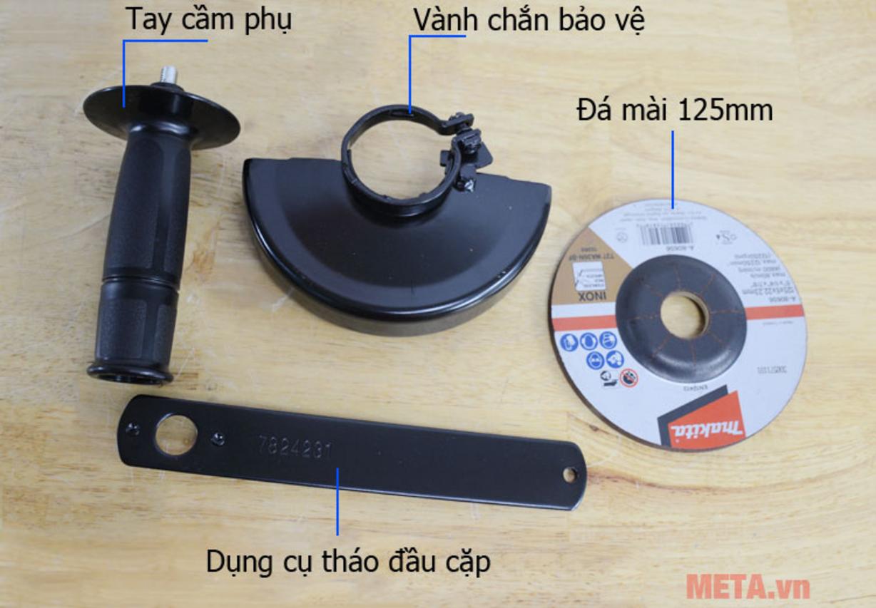 Đĩa 125mm và tốc độ cao cho thao tác linh hoạt