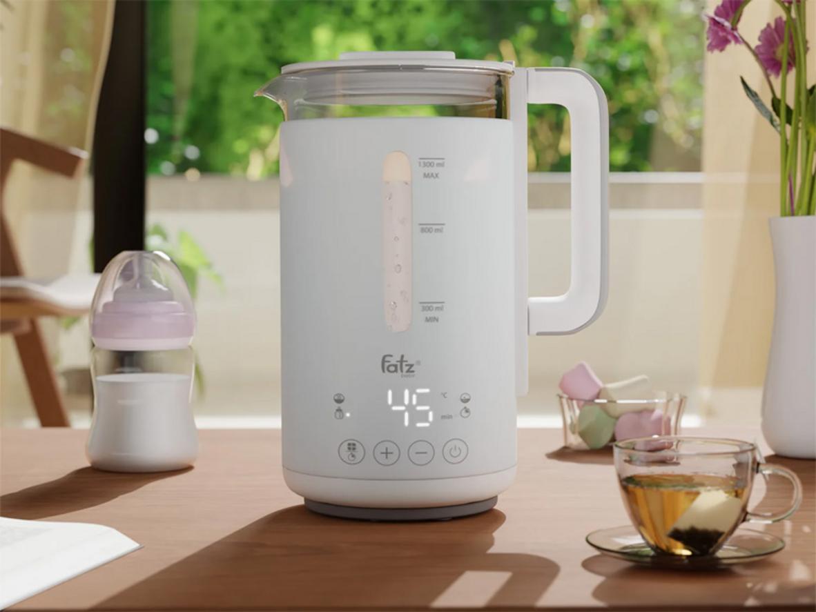 Dải nhiệt 35-95°C giúp mẹ linh hoạt hơn khi chăm bé.