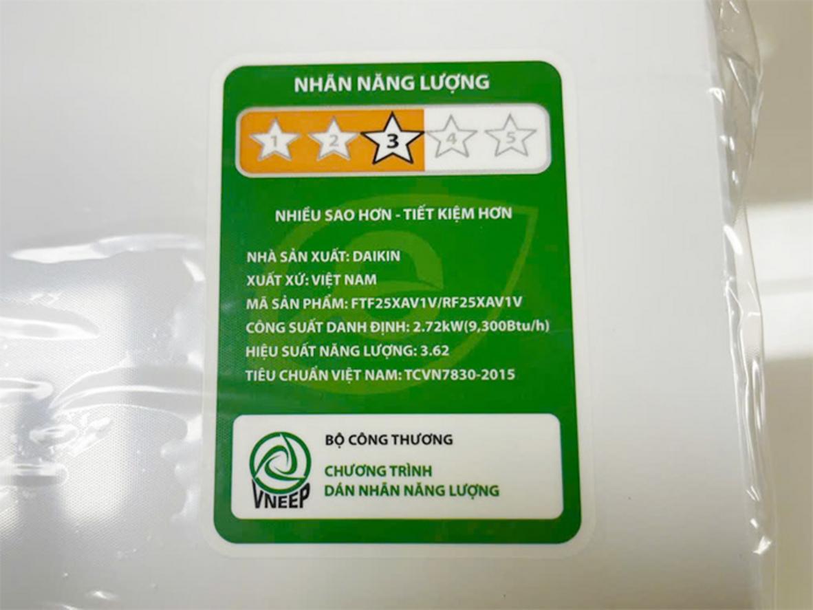 Tổng quan Điều hòa 1 chiều Daikin 9.000 BTU FTF25XAV1V/RF25XAV1V
