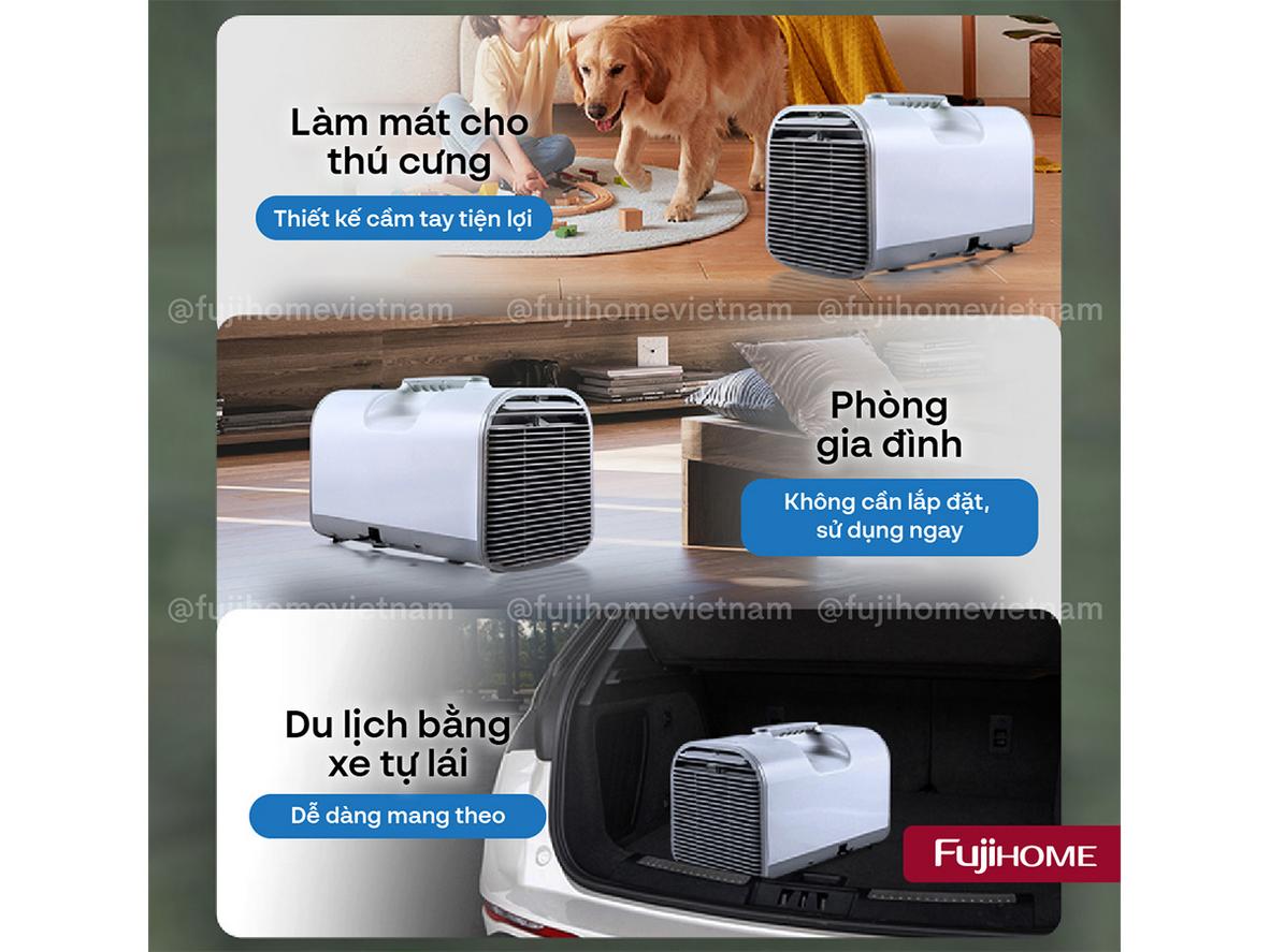 Tổng quan Điều hòa di động Fujihome PAC04