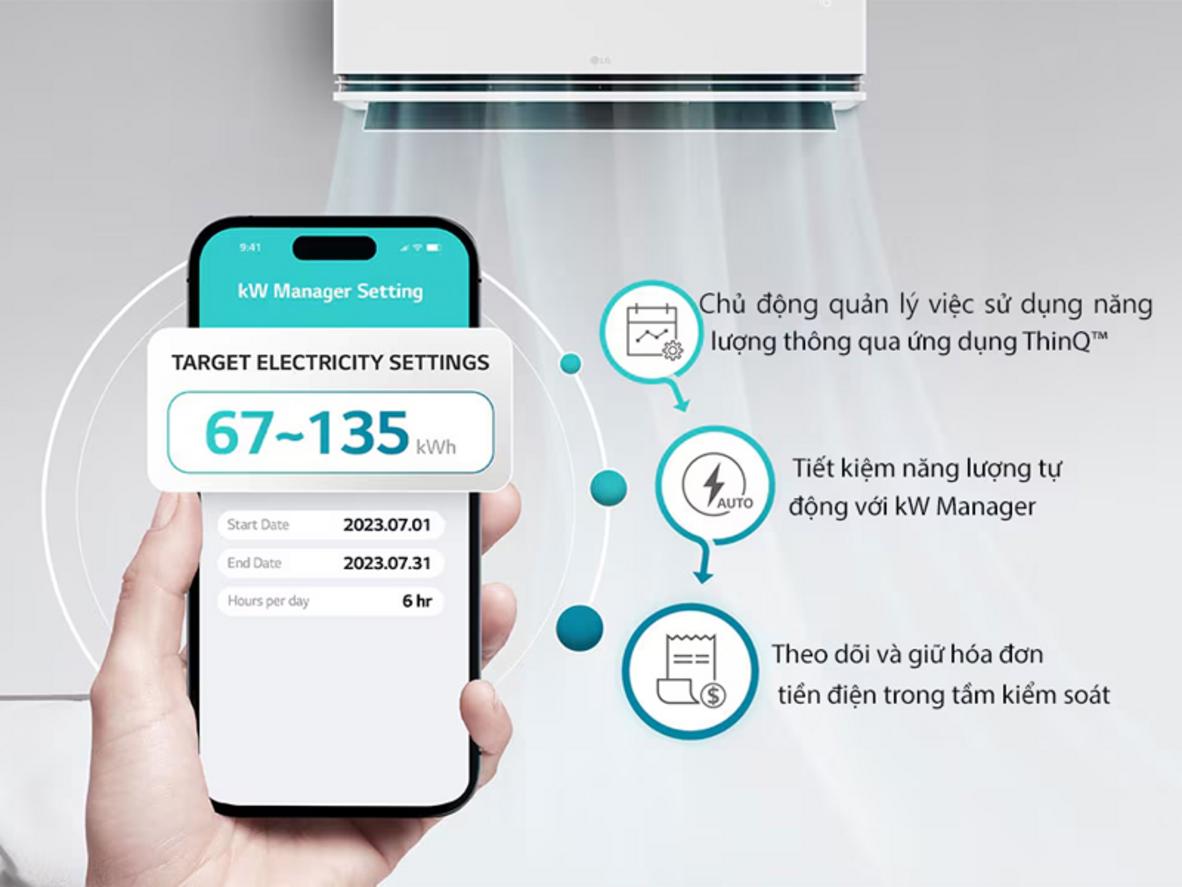 Tổng quan Điều hòa LG AI 1 chiều inverter 9.200BTU IPC09M1