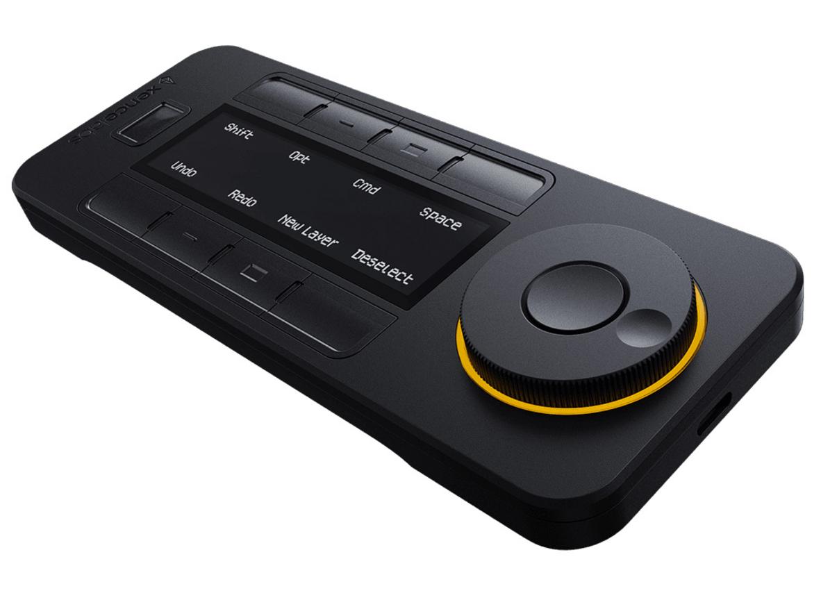 Tổng quan Điều khiển Remote Xencelabs Quick Keys Wireless màn hình Oled 40 phím tắt và vòng Dial