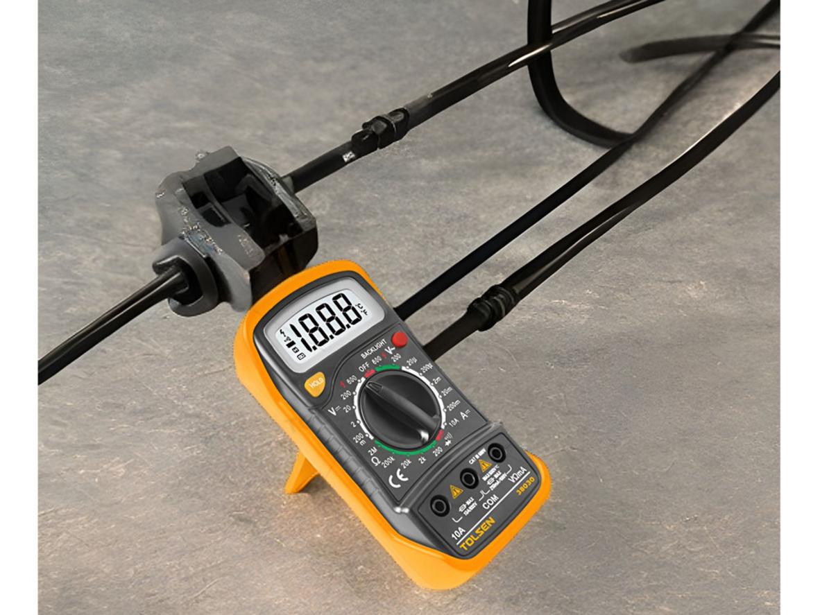 Đo AC/DC rõ ràng, tiện cho chẩn đoán điện