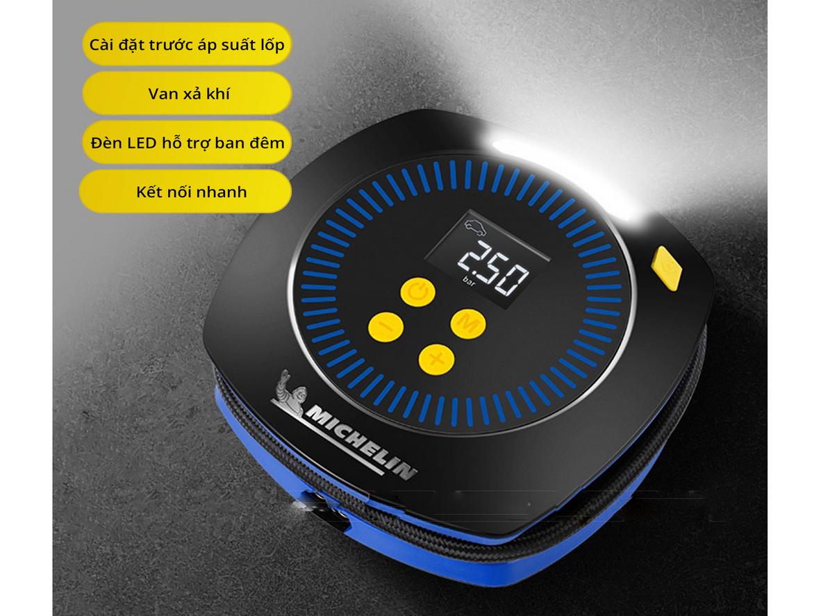 Đo áp suất lốp nhanh và chính xác với Michelin M2210