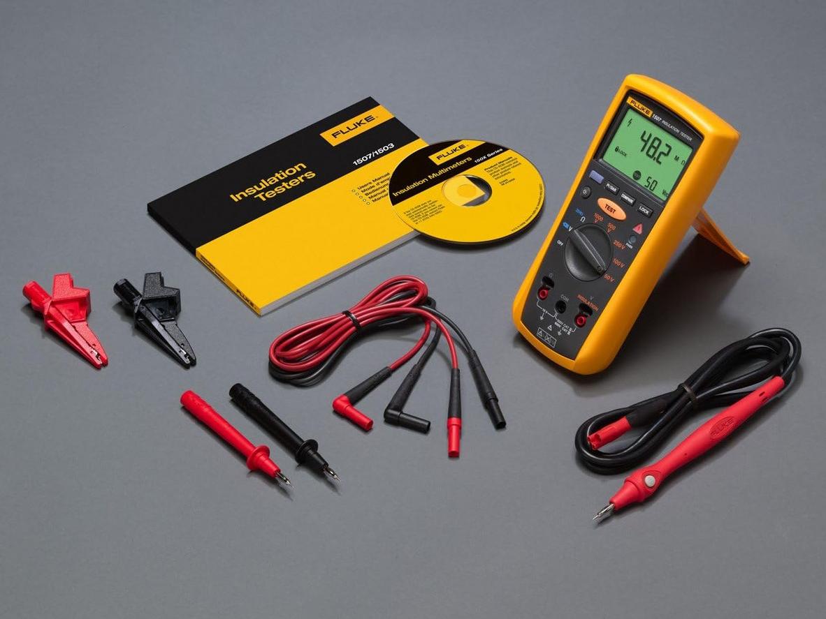 Đo cách điện đến 10 GΩ giúp phát hiện rủi ro sớm.