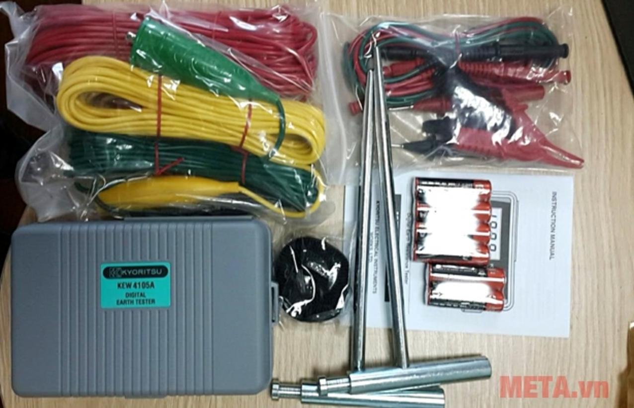 Dải đo 20/200/2000Ω hỗ trợ đo linh hoạt tại nhiều công trình.