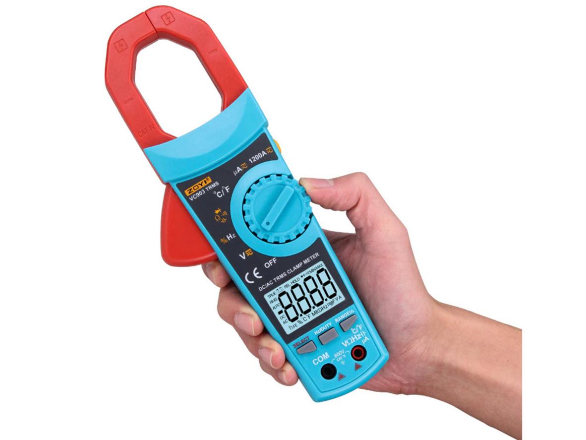 Đo dòng AC/DC 1200A cho công việc tải lớn