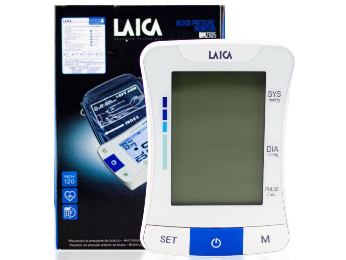 Theo dõi huyết áp và nhịp tim với Laica BM2305