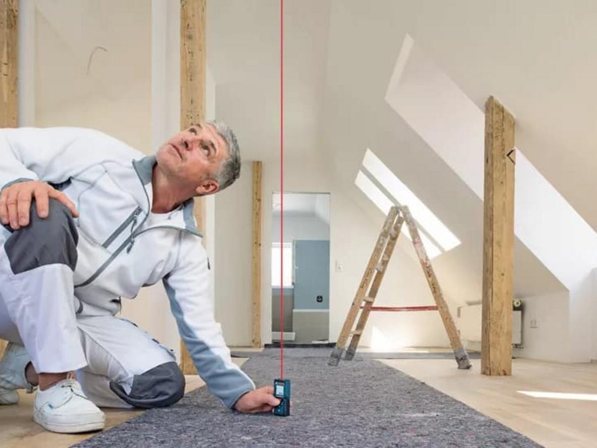 Tốc độ đo nhanh giúp rút ngắn thao tác tại công trình.