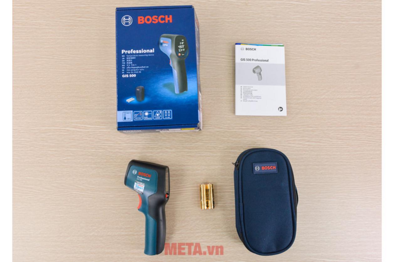 Đo nhiệt từ xa nhanh chóng với Bosch GIS 500