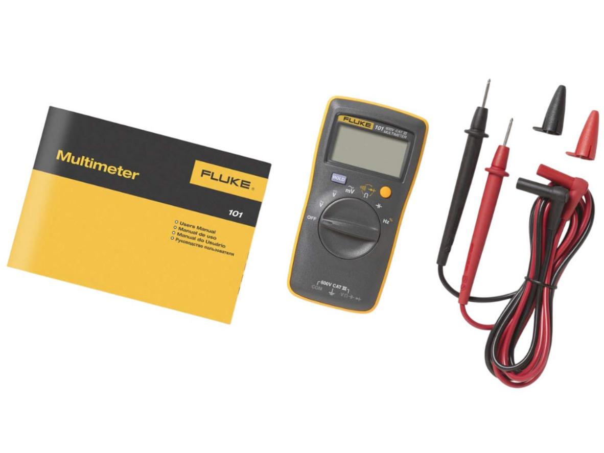 Fluke 101 cho kết quả đọc nhanh và ổn định với 6000 counts.