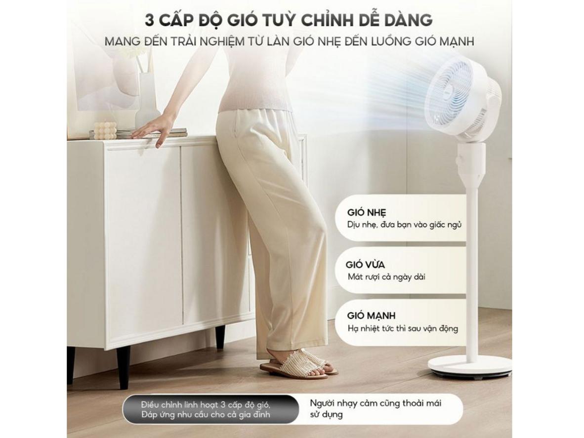 Độ êm dễ chịu, hợp phòng ngủ và không gian cần yên tĩnh