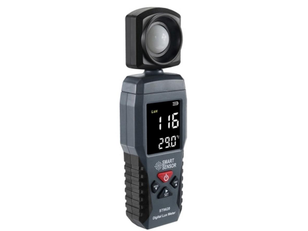 Dải đo rộng giúp ST9620 phù hợp nhiều tình huống kiểm tra ánh sáng