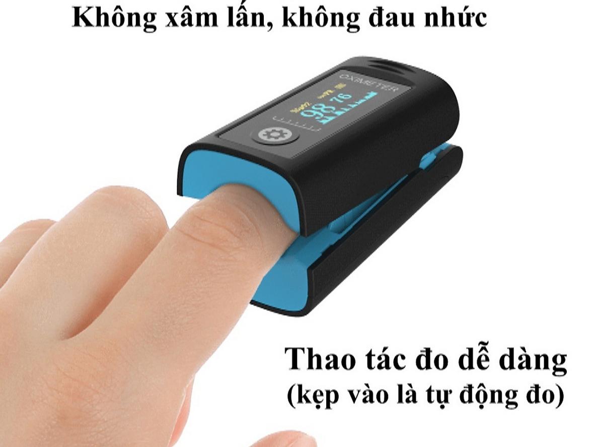 Theo dõi SpO2, PR và PI tiện lợi tại nhà.