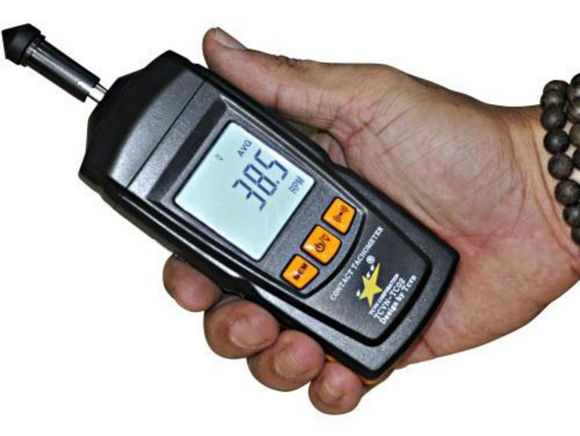 Đo tiếp xúc trực tiếp trên băng tải và trục động cơ.