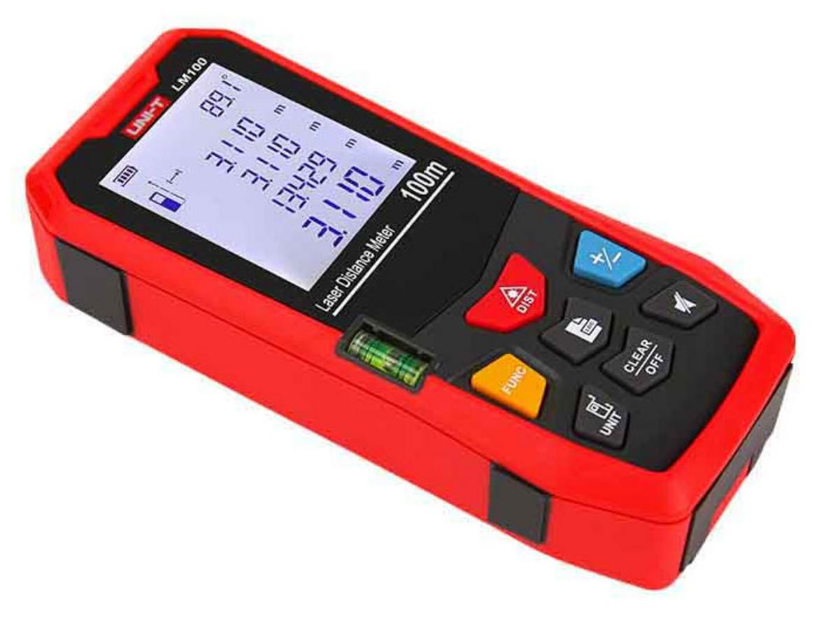 Khả năng đo xa 100m của Uni-T LM100A giúp làm việc hiệu quả hơn