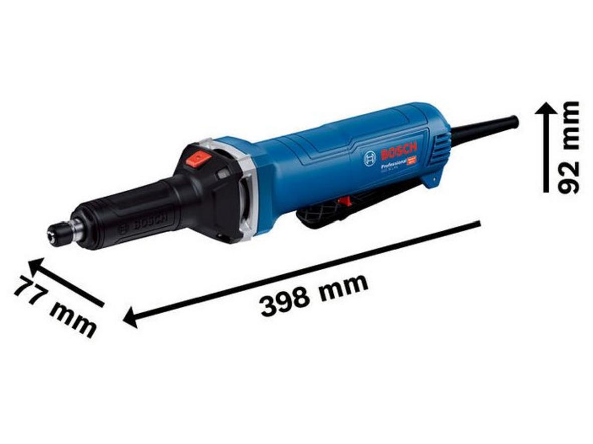 Động cơ 750W mang lại hiệu suất ổn định cho Bosch GGS 30 LPS.