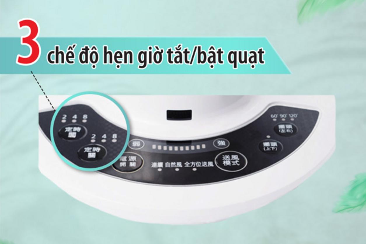 Động cơ DC Jet giúp quạt êm và tiết kiệm điện