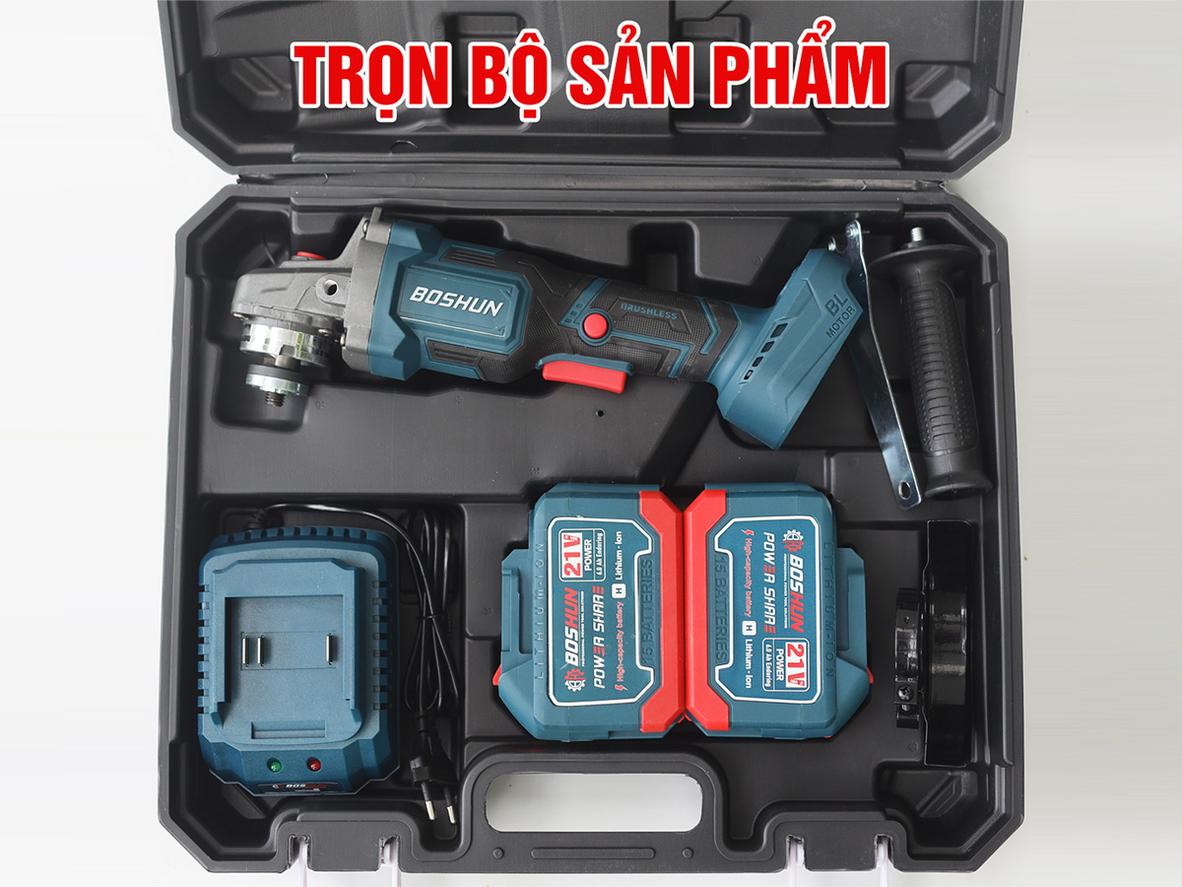 Động cơ không chổi than và lõi đồng 100% cho độ bền cao.
