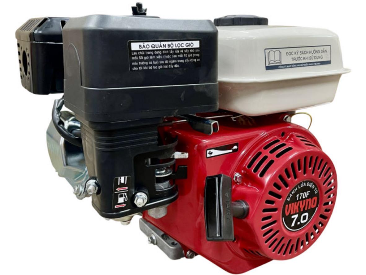 Tổng quan Động cơ xăng Vikyno 170F (7HP thẳng)
