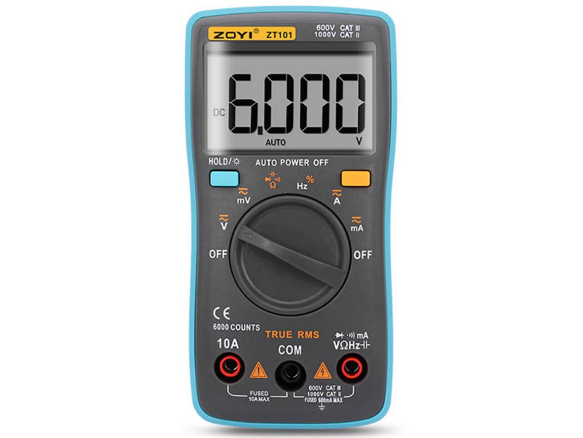 Tổng quan Đồng hồ đo vạn năng Zoyi ZT 101