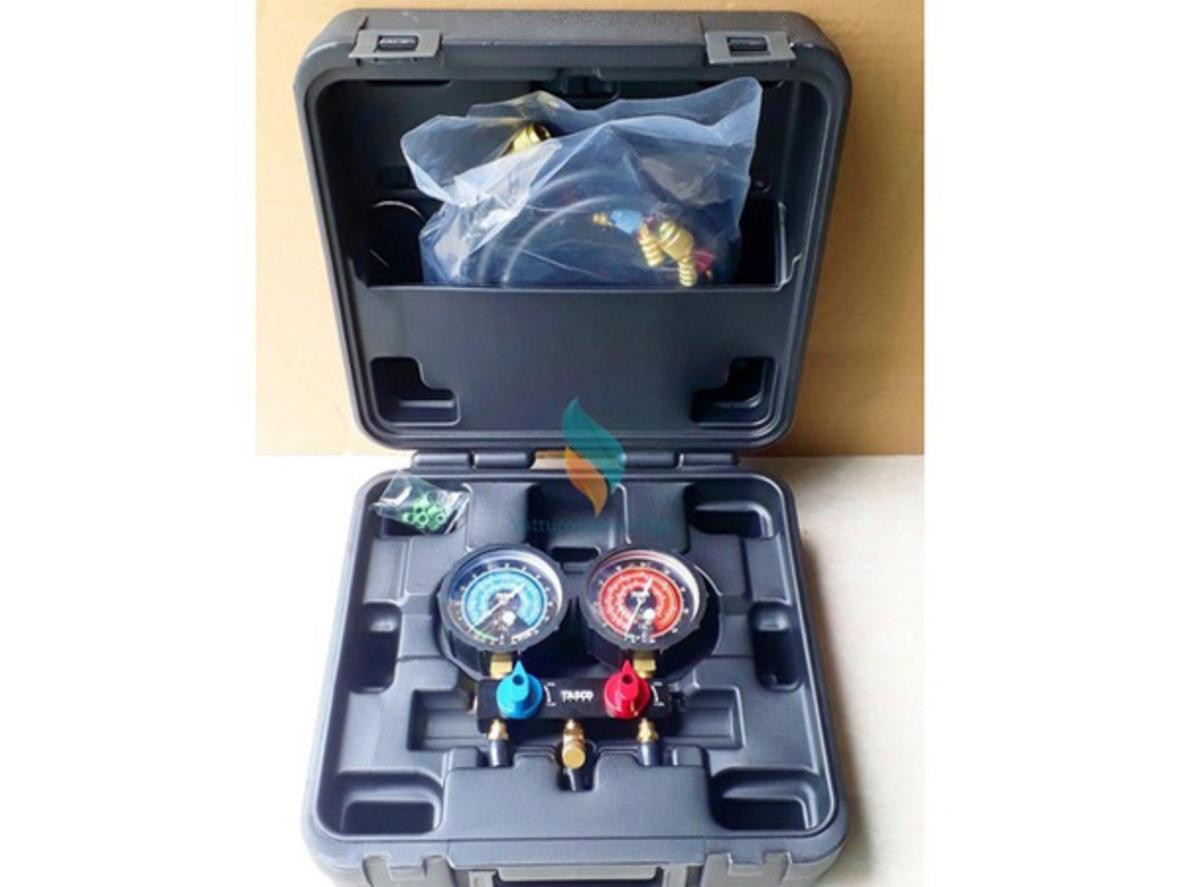 Tổng quan Đồng hồ nạp gas R22 mới Tasco TB125BV