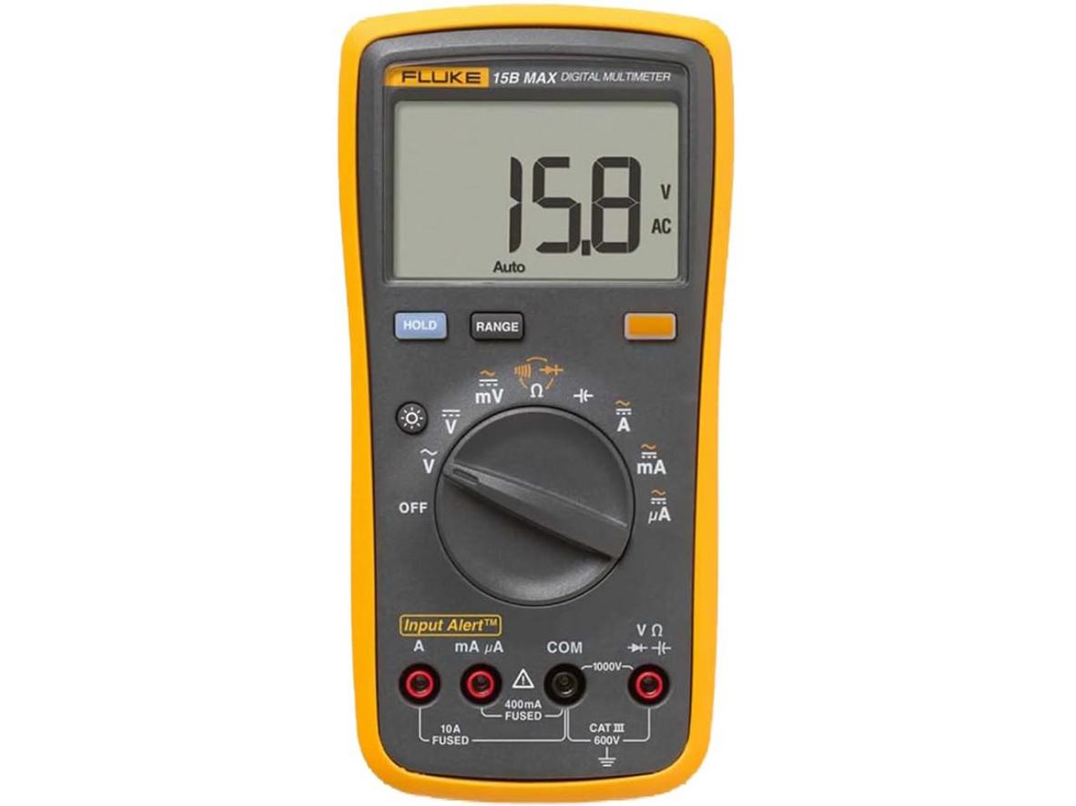 Tổng quan Đồng hồ vạn năng Fluke 15B Max-01 (1000V, 0.5%+3, IP40)