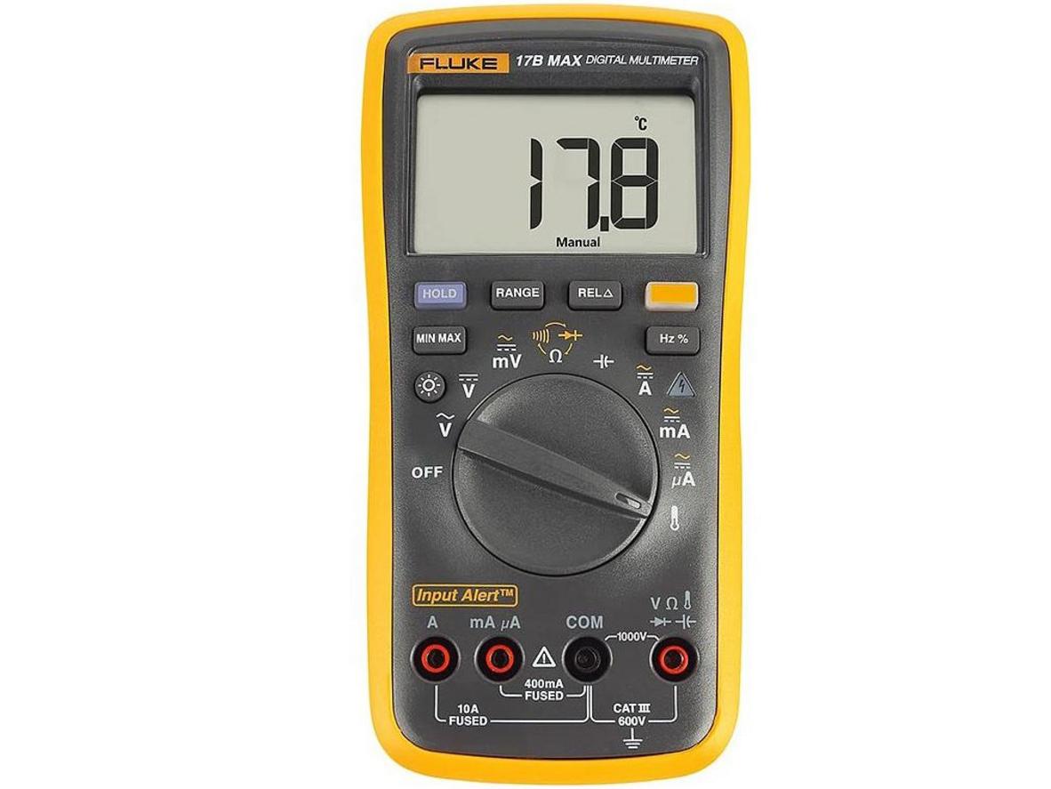 Tổng quan Đồng hồ vạn năng Fluke 17B MAX-01 (1000V, 0.5%+3, IP40)