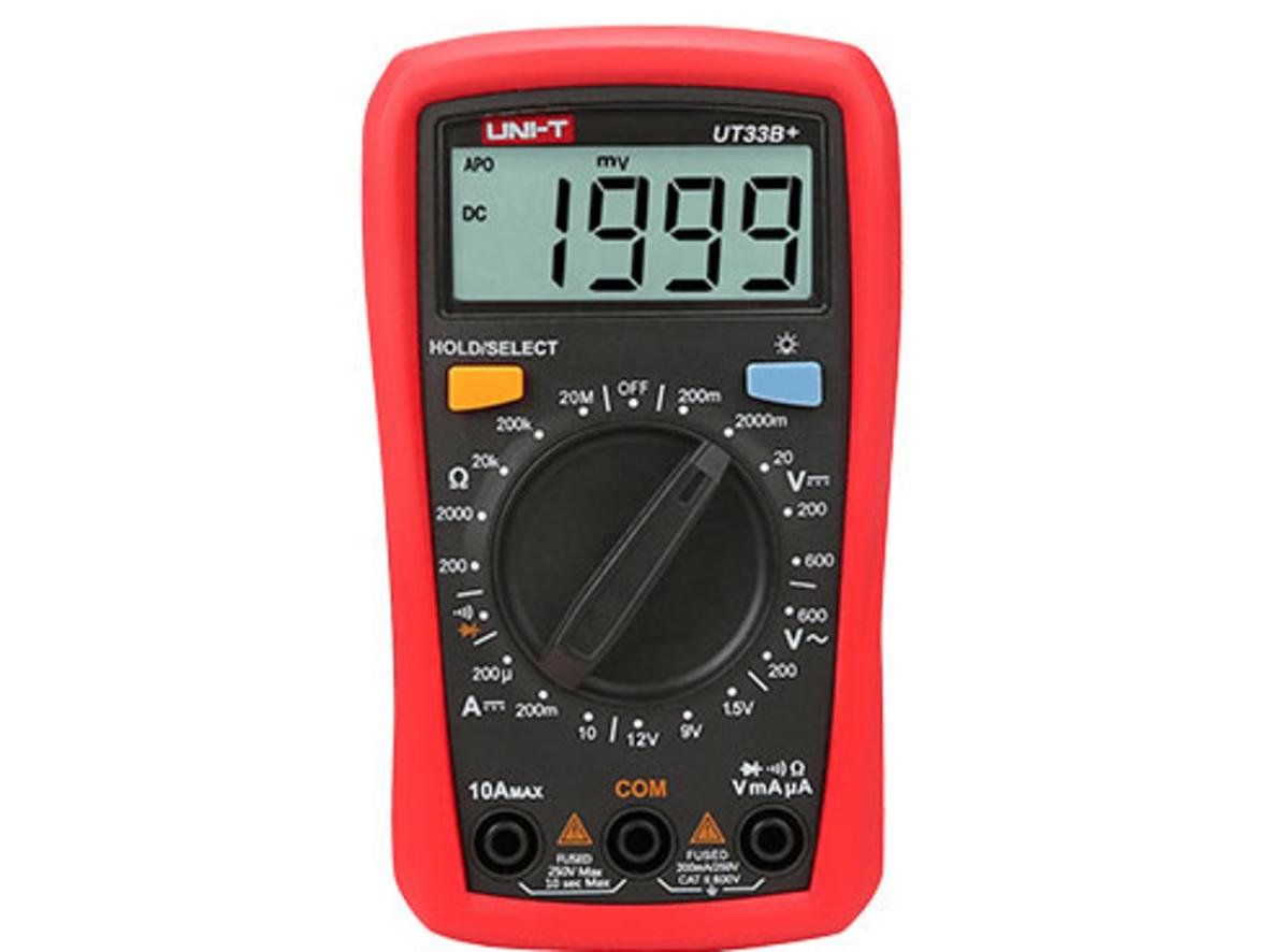 Tổng quan Đồng hồ vạn năng kỹ thuật số Uni-T UT33B+