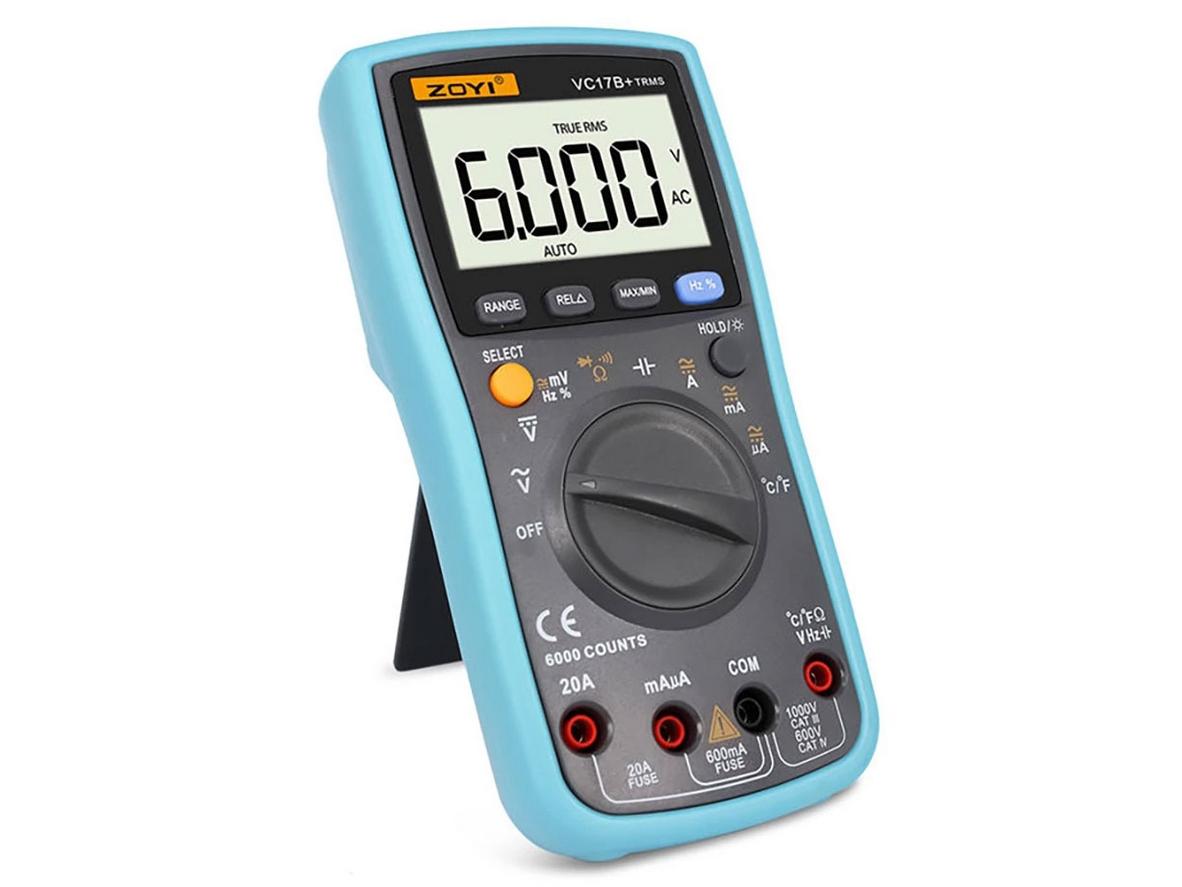 Tổng quan Đồng hồ vạn năng kỹ thuật số Zoyi VC17B+ (True RMS)