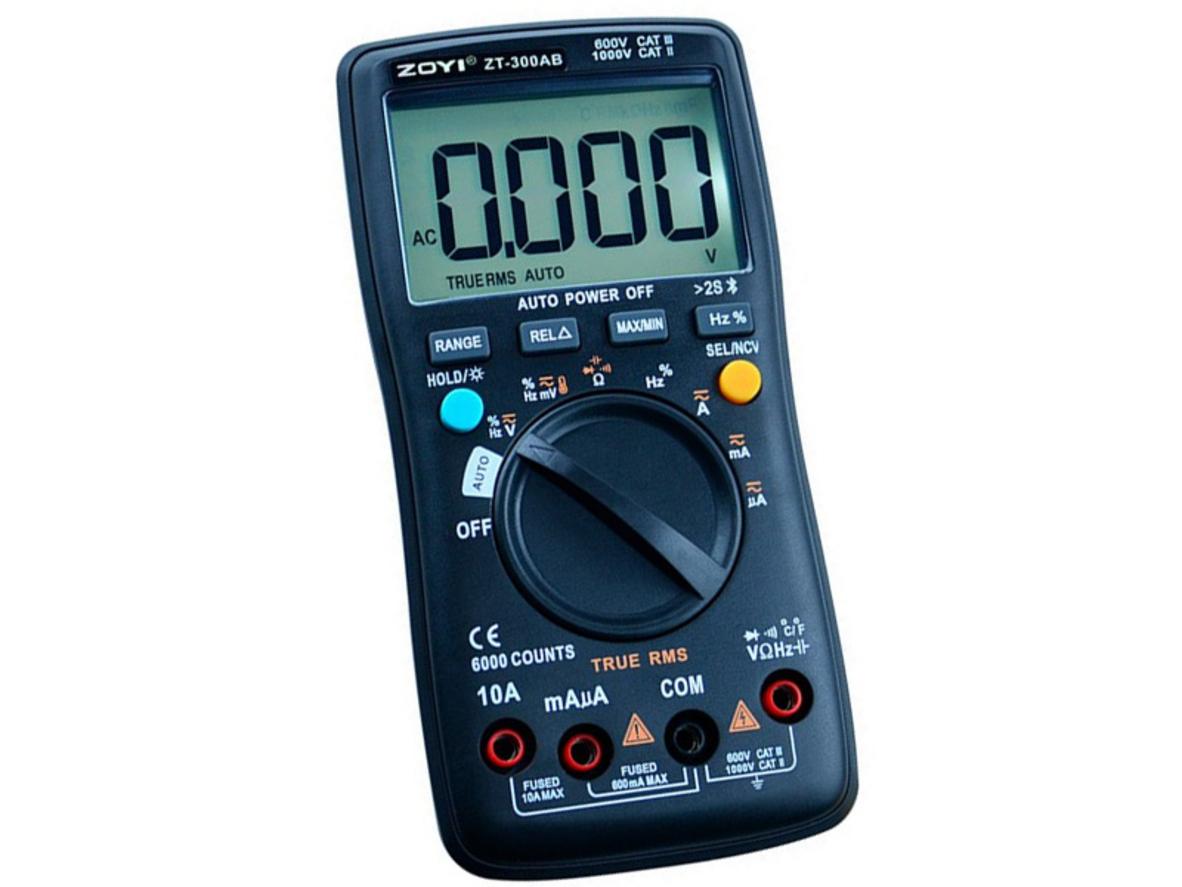 Tổng quan Đồng hồ vạn năng tự động Zoyi ZT 300AB