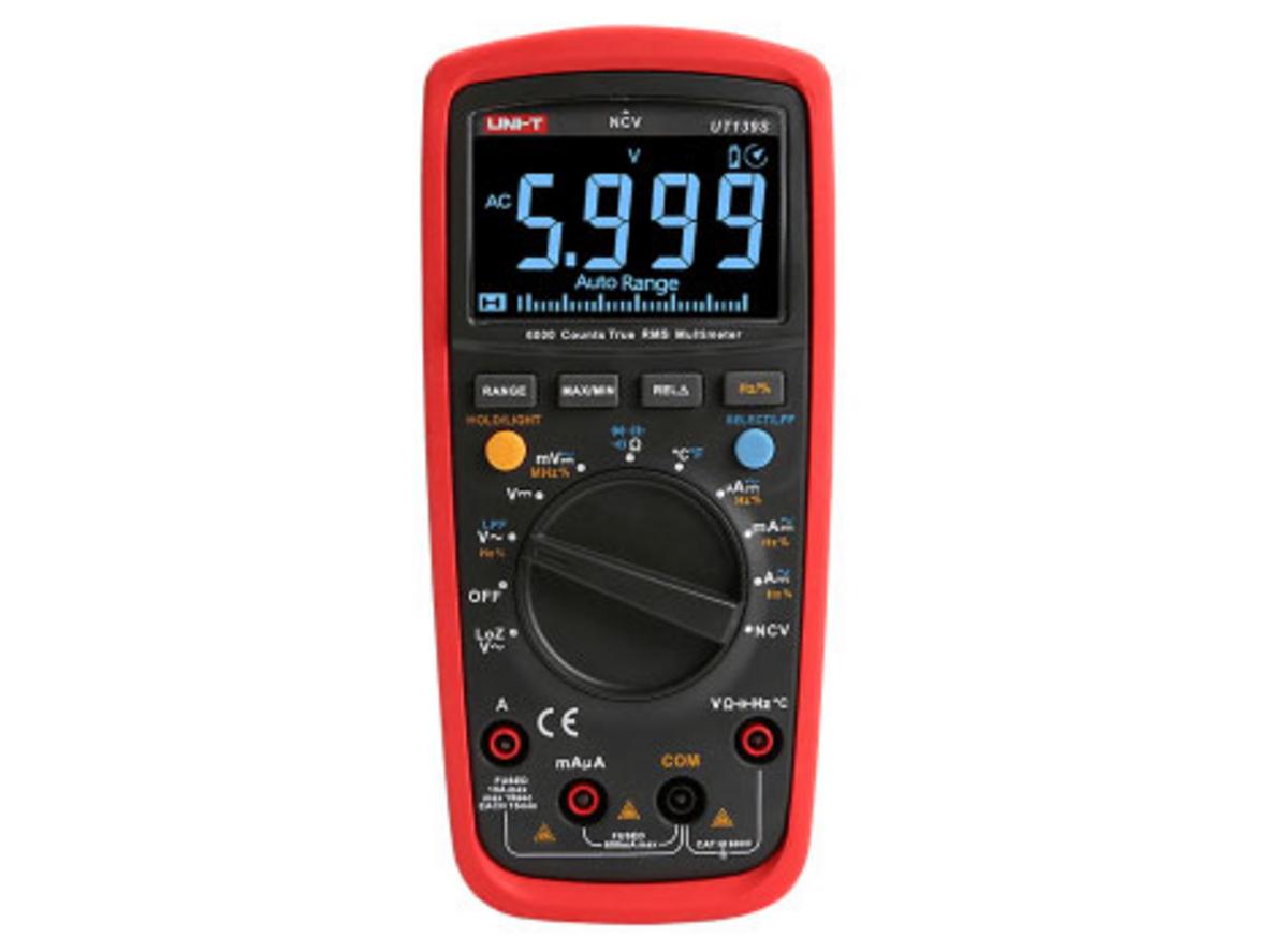 Tổng quan Đồng hồ vạn năng UNI-T UT139S (đo biến tần, 600V, 10A, True RMS, ± 0.5%)
