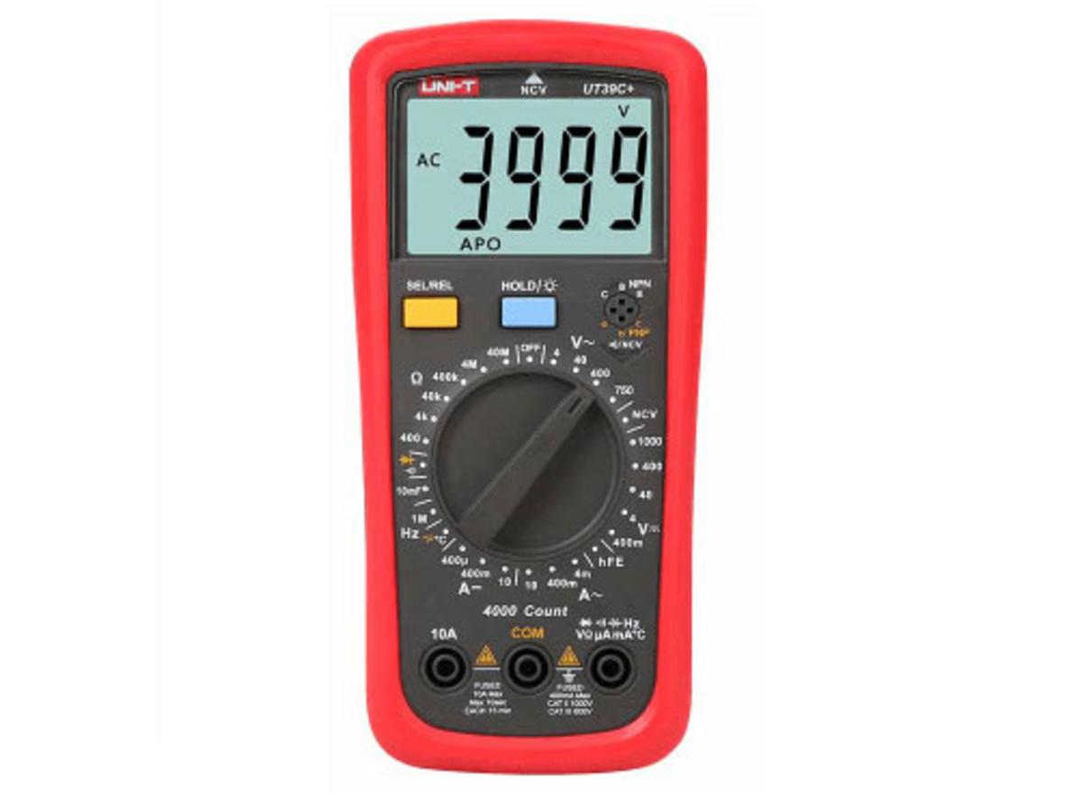 Tổng quan Đồng hồ vạn năng UNI-T UT39C+ (1000V, 10A, ± 0.5%)