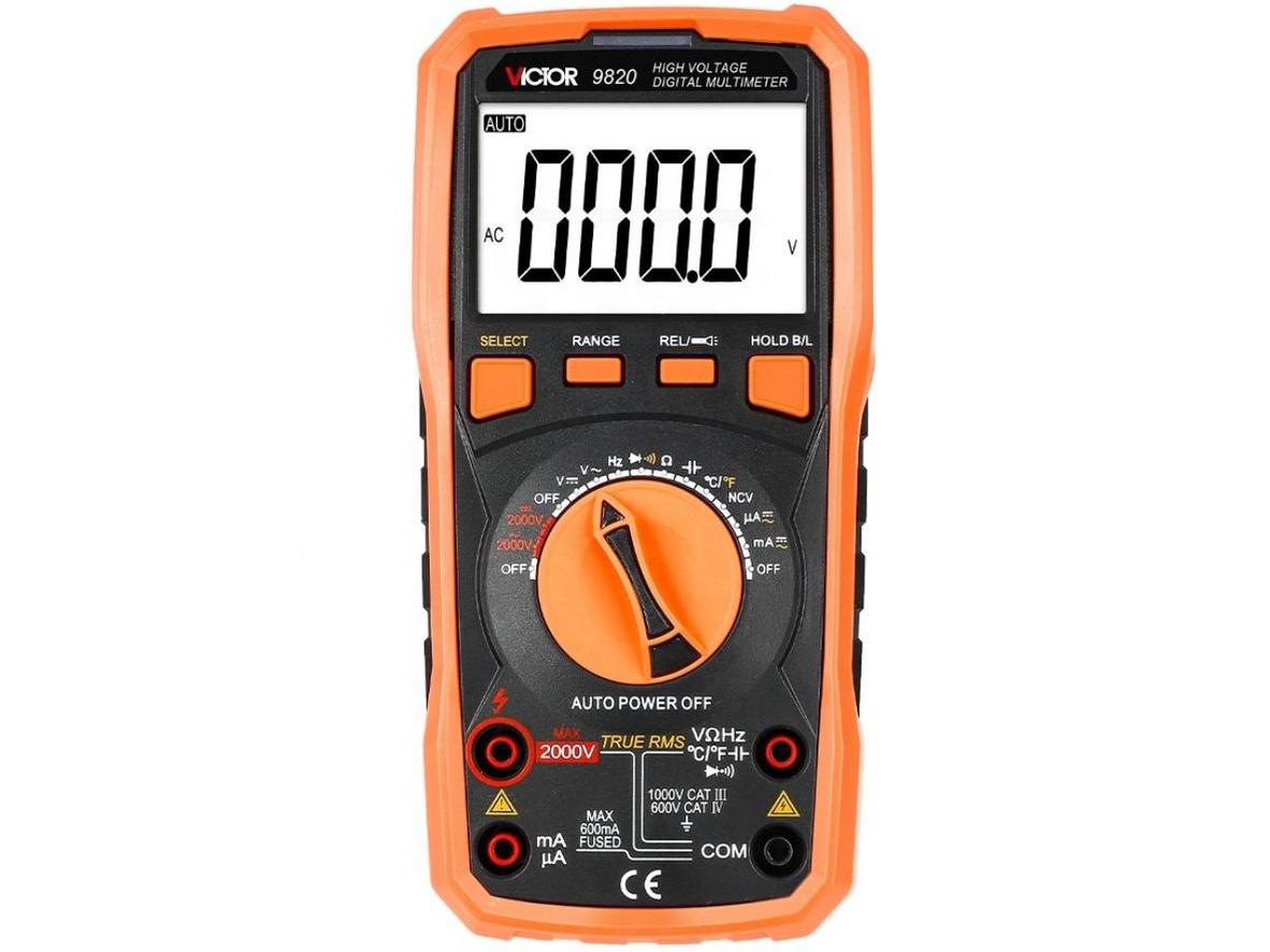 Tổng quan Đồng hồ vạn năng Victor 9820