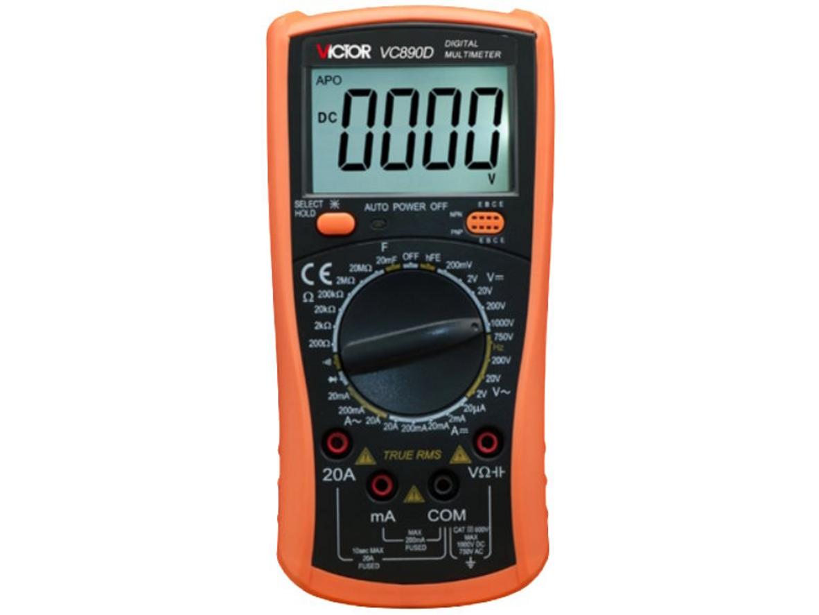 Tổng quan Đồng hồ vạn năng Victor VC890D