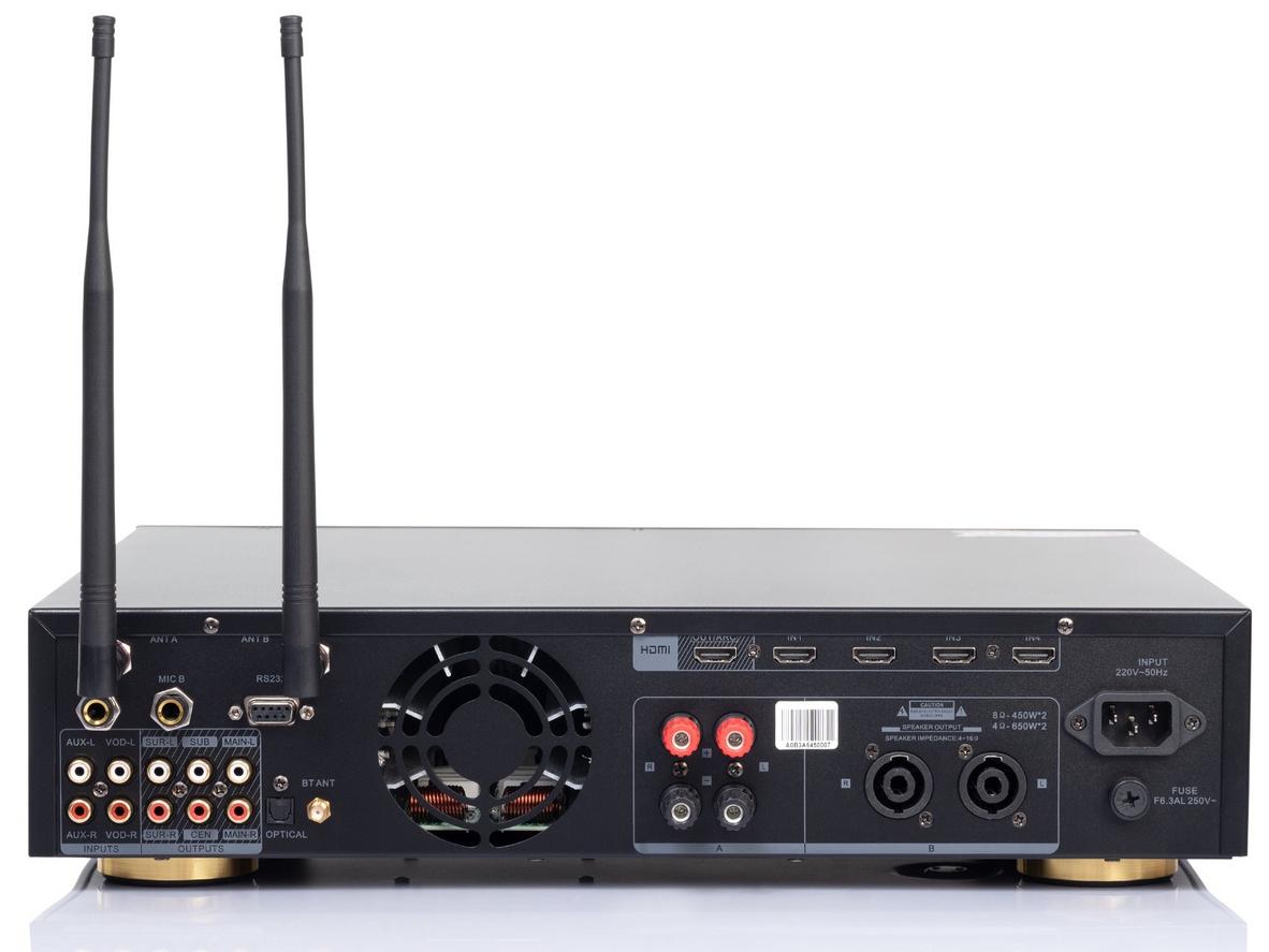 DSP 32-bit/24-bit cho âm thanh mượt và rõ