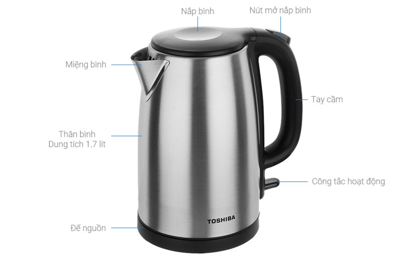 Công suất mạnh giúp đun nước nhanh cho nhu cầu mỗi ngày.
