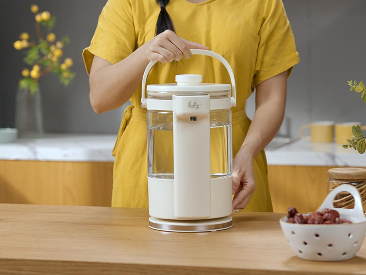 Đun sôi và giữ ấm 2 trong 1 tiện lợi