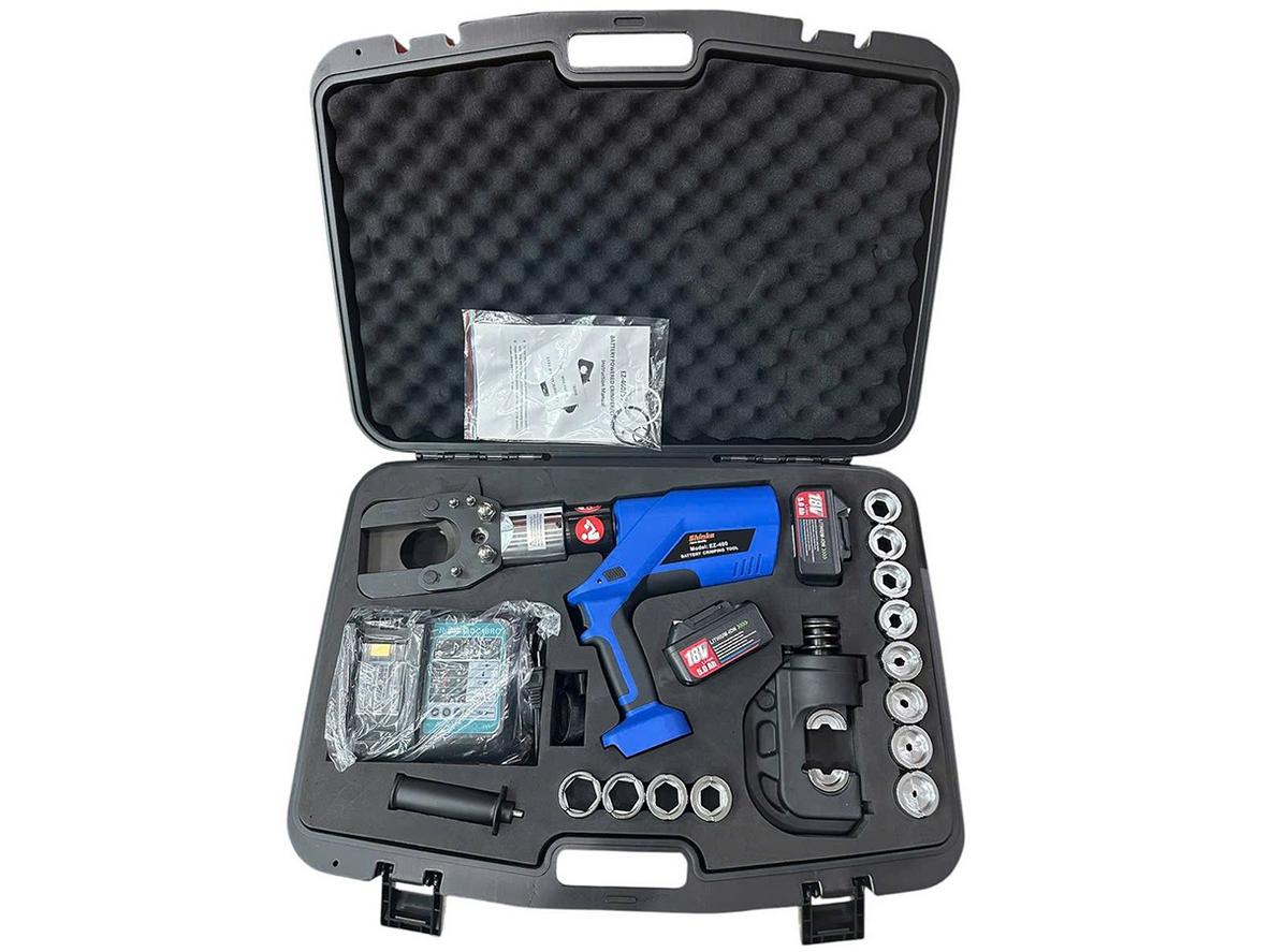 Tổng quan Dụng cụ cắt và ép cos thủy lực EZ-400/55