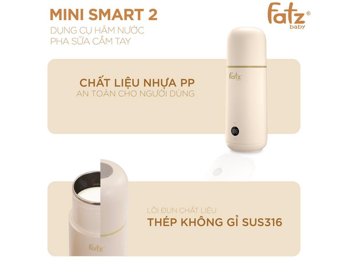 Tổng quan Dụng cụ hâm nước pha sữa cầm tay Mini Smart 2 FB3625VA